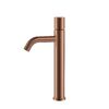 Смеситель Boheme STICK для раковины выс. COPPER BRUSHED DIAMOND 122-CB цвет медь