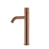 Смеситель Boheme STICK для раковины выс. COPPER BRUSHED SPIRALE 122-CB.4 цвет медь