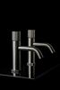 Смеситель Boheme STICK 121-GM.3 для раковины Gun Metal LINEA