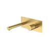 Смеситель Boheme STICK 125-MG из стены Matt Gold SPIRALE