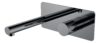 Смеситель Boheme STICK 125-SGM.2 из стены Shine Gun Metal TOUCH