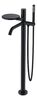 Смеситель Boheme STICK 129-BB.2 для ванны напольный BLACK c ручкой TOUCH