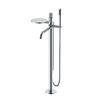 Смеситель Boheme STICK 129-CRCR.3 для ванны напольный CHROME c ручкой LINEA