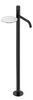Смеситель Boheme STICK напольный для раковины BLACK LINEA 120-BB.3 цвет черный матовый