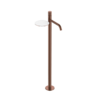 Смеситель Boheme STICK напольный для раковины BRUSHED BRONZE SPIRALE 120-BRB.4 цвет бронза