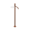 Смеситель Boheme STICK напольный для раковины COPPER BRUSHED SPIRALE 120-CB.4 цвет медь