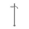 Смеситель Boheme STICK напольный для раковины Gun Metall с ручкой TOUCH 120-GM.2 цвет вороненая сталь