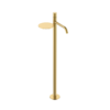 Смеситель Boheme STICK напольный для раковины Matt Gold с ручкой DIAMOND 120-MG цвет матовое золото