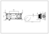 Смеситель для раковины Boheme TECH 158/2-B Черный матовый