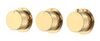 Смеситель Boheme встроенный с термостатом STICK DIAMOND GOLD 3-проходной 124-T-3-G.1 цвет золото глянцевое