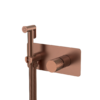 Смеситель Boheme гигиенический STICK BRUSHED BRONZE ручка DIAMOND 127-BRB цвет бронза