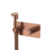Смеситель Boheme гигиенический STICK COPPER BRUSHED ручка LINEA 127-CB.3 цвет медь