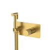 Гигиенический душ со смесителем Boheme Stick 127-MG.3 Matt Gold LINEA