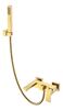 Смеситель для ванны с душем Boheme Qubic Matt Gold 473-MG