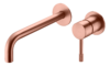 Смеситель Boheme для раковины из стены, Uno. Copper Brushed 465-CB цвет медь