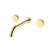 Смеситель Boheme из стены STICK LINEA на 3 отв. GOLD 152-2-G.3 цвет золото глянцевое