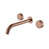 Смеситель Boheme из стены STICK SPIRALE на 3 отв. COPPER BRUSHED 152-2-CB.4 цвет медь