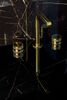 Смеситель Boheme на столешницу PRESTIGE на 3 отв. GOLD 152-G-PR цвет золото глянцевое