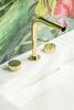 Смеситель Boheme на столешницу STICK LINEA на 3 отв. GOLD 152-G.3 цвет золото глянцевое