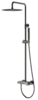 Стойка для душа STICK Gun Metal c ручкой TOUCH 128-GM.2 цвет вороненая сталь