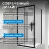 Душевой уголок ABBER Schwarzer Diamant AG30110BMH-S80BM-S80BM