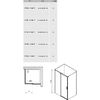 Душевой уголок Ravak Matrix MSDPS-120/90 120x90 L левосторонний, стекло Transparent, профиль Хром (0WLG7C00Z1)
