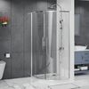 Душевой уголок Azario Шанхай 1000х1000х1950 четверть круга, прозрачное стекло 6 мм, профиль хром (AZ-S43-100-CH-CL)