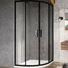 Душевой уголок Ravak Blix BLSCP4-90 90x90 стекло Transparent, профиль Черный (X3BM70300Z1)