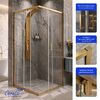 Душевое ограждение Ceruttispa ADIGE90G (90х90х190)