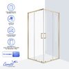 Душевое ограждение Ceruttispa ADIGE90G (90х90х190)