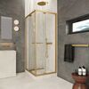 Душевой уголок Vegas-glass Z+ZPV Inside 60*80 03 01 стекло прозрачное, профиль золото матовое, 60х80 см