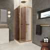 Душевой уголок Vegas-glass Z+ZPV Inside 60*80 03 05 стекло бронза, профиль золото матовое, 60х80 см