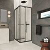 Душевой уголок Vegas-glass Z+ZPV Inside 70*90 02M 01 стекло прозрачное, профиль черный матовый, 70х90 см