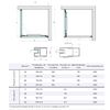 Душевой уголок Vegas-glass Z+ZPV Inside 90*100 08 01 стекло прозрачное, профиль глянцевый хром, 90х100 см