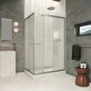 Душевой уголок Vegas-glass ZP+ZPV Inside 160*90 11 10 стекло сатин, профиль оружейная сталь, 160х90 см