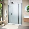 Душевая дверь Vegas Glass EP-2F NOVO h2000 160 11 10 R профиль оружейная сталь, стекло сатин. Размер регулировки 158-163 см