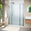 Душевая дверь Vegas Glass EP-2F NOVO h2000 215 04 10 R профиль никель, стекло сатин. Размер регулировки 213-218 см