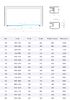 Душевая дверь Vegas Glass ZP Protec 100 04 02 профиль никель, стекло шиншилла. Размер регулировки 98-103 см