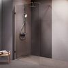 Душевая перегородка 110х195см, AM.PM X-Joy W94UWI-110-F1-MTE стекло прозрачное, профиль глянцевый хром