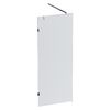Душевая перегородка 80х195см, AM.PM X-Joy W94UWI-80-F1-MTE стекло прозрачное, профиль глянцевый хром