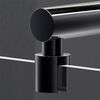 Душевая перегородка 90х195см, AM.PM X-Joy W94UWI-90-F1-MTE стекло прозрачное, профиль глянцевый хром