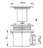 Душевой поддон из искусственного камня RGW STM-158W 150х80х2,5 см